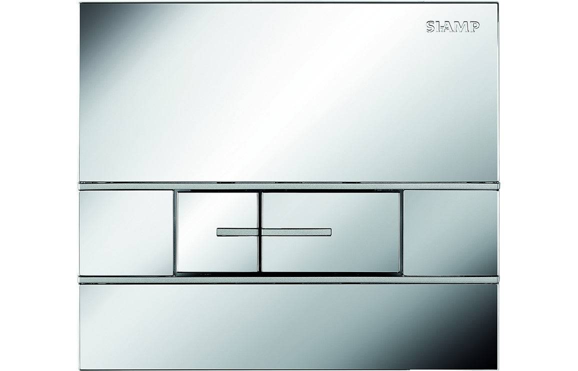 Segment Flushplate - Chrome