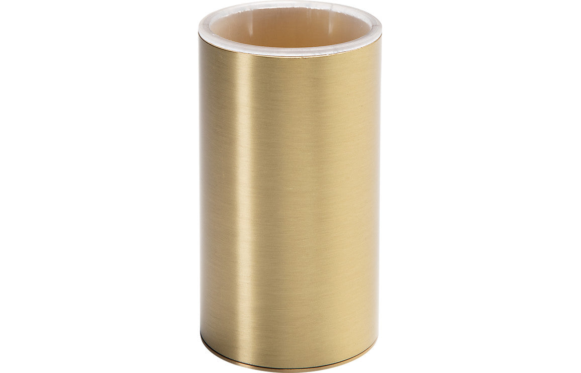 Bertini Wall Mounted Tumbler - Brushed Brass
