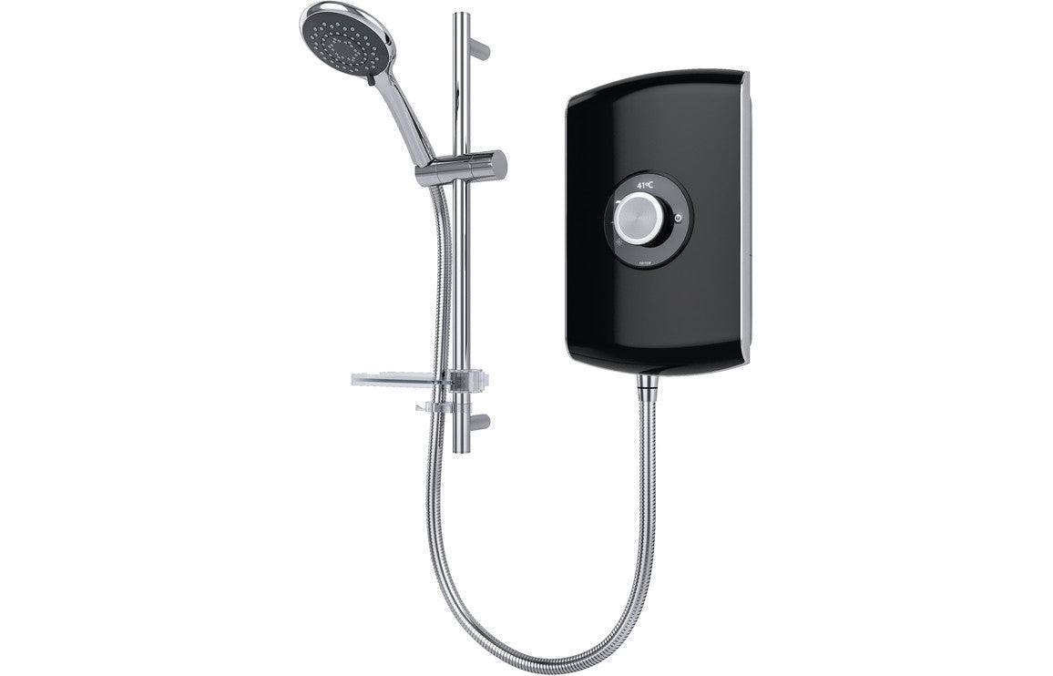 Triton Amore 8.5kW or 9.5kW Electric Shower - Black Gloss, White Gloss, Brushed Steel