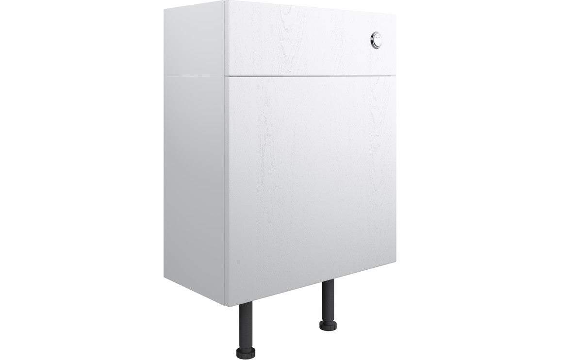 Benita 500mm WC Unit - Satin White Ash