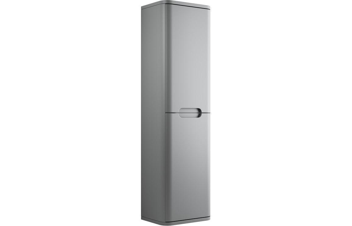 Lambra 350mm 2 Door Wall Hung Tall Unit - Matt Grey