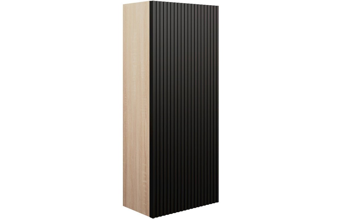 Texture 300mm 1 Door Wall Unit - Matt Graphite Grey