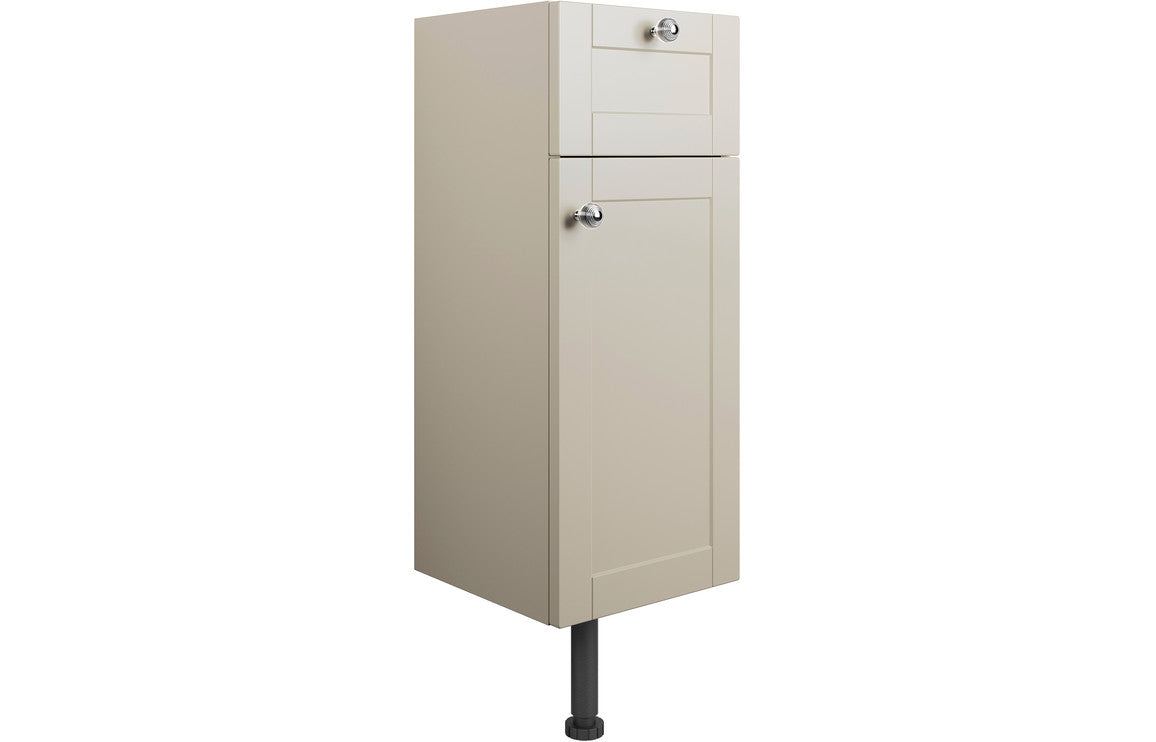 Benita 300mm 1 Drawer 1 Door Base Unit - Matt Latte