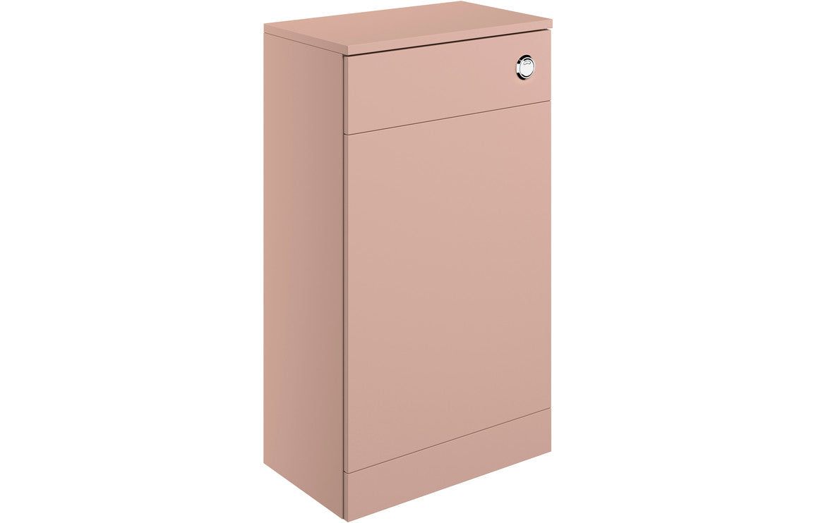 Statement 500mm WC Unit - Matt Antique Rose