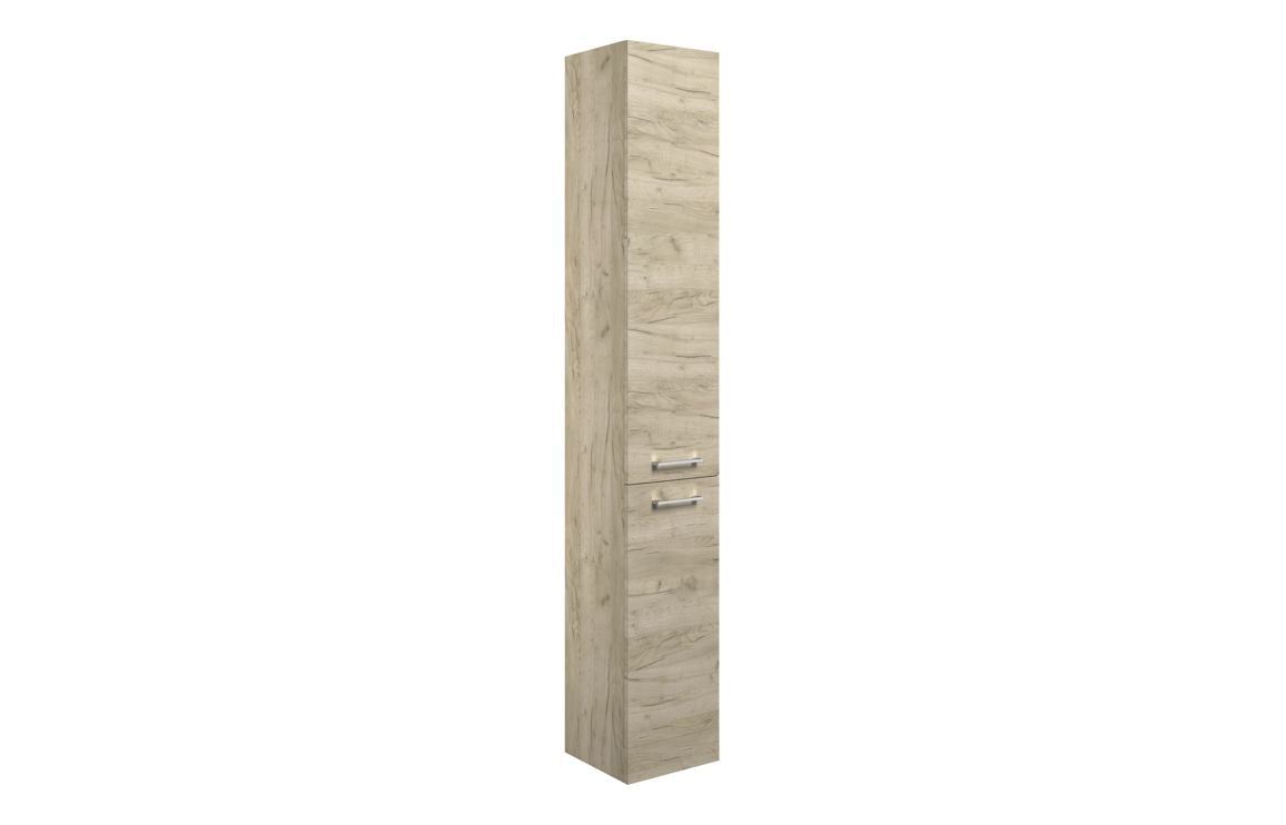 Venosa 350mm Floor Standing 2 Door Tall Unit - Oak