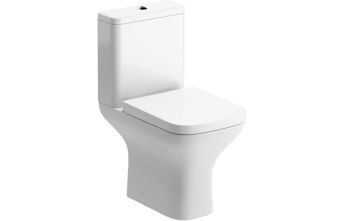 Cedarwood Wrapover Soft Close Toilet Seat - White