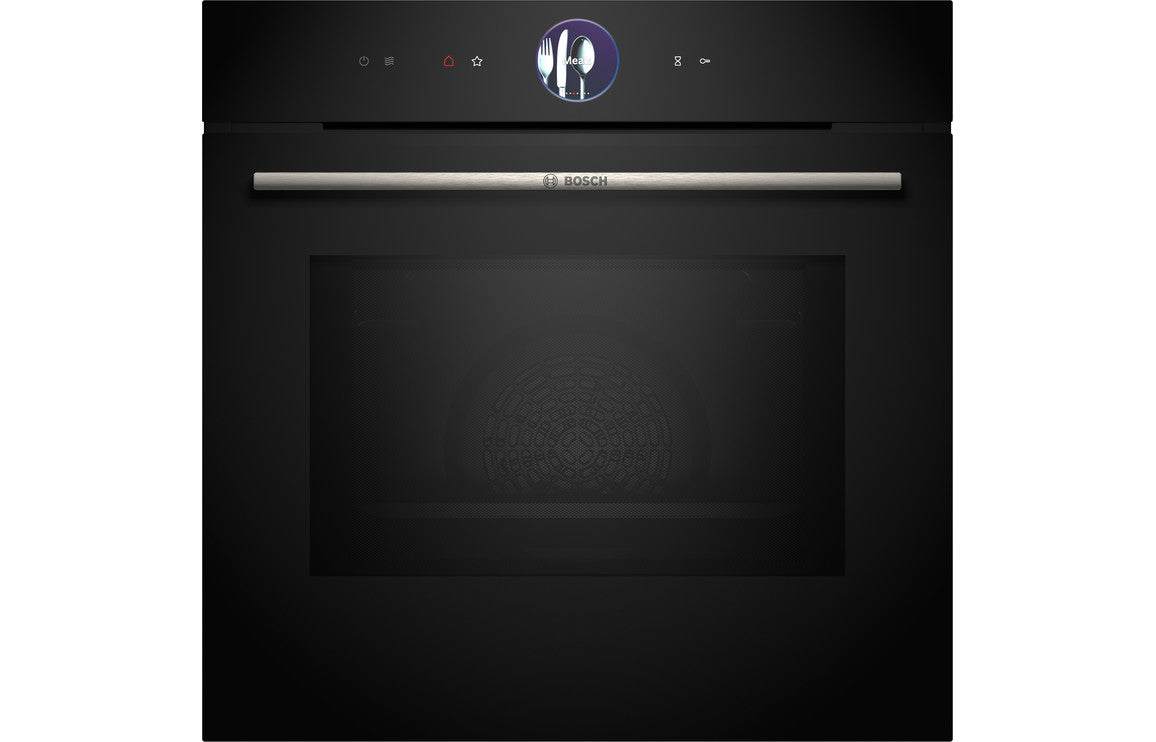 Bosch Series 8 HMG7764B1B Single Pyrolytic Oven & Microwave - Black