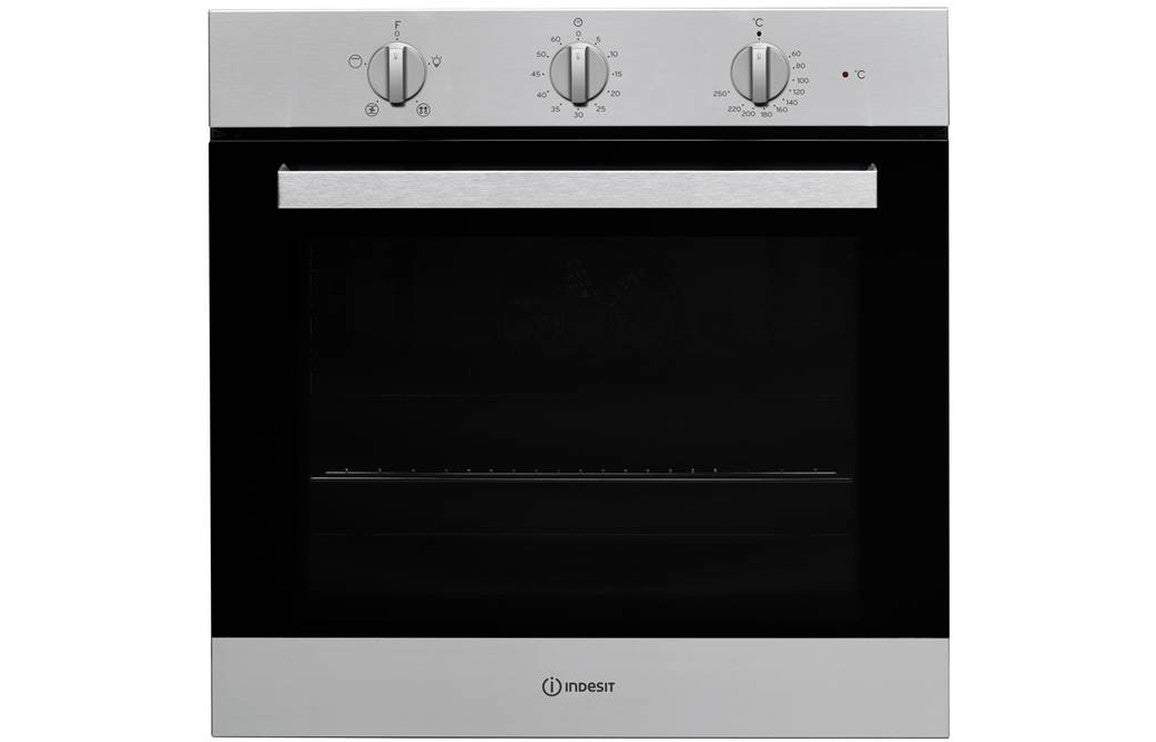 Indesit Aria IFW 6330 IX UK Single Electric Oven - St/Steel