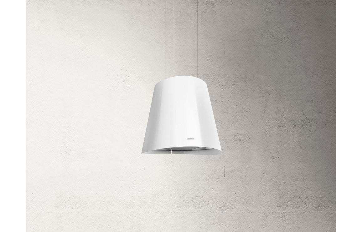 Elica Juno 50cm Suspended Hood - White, St/Steel, Black