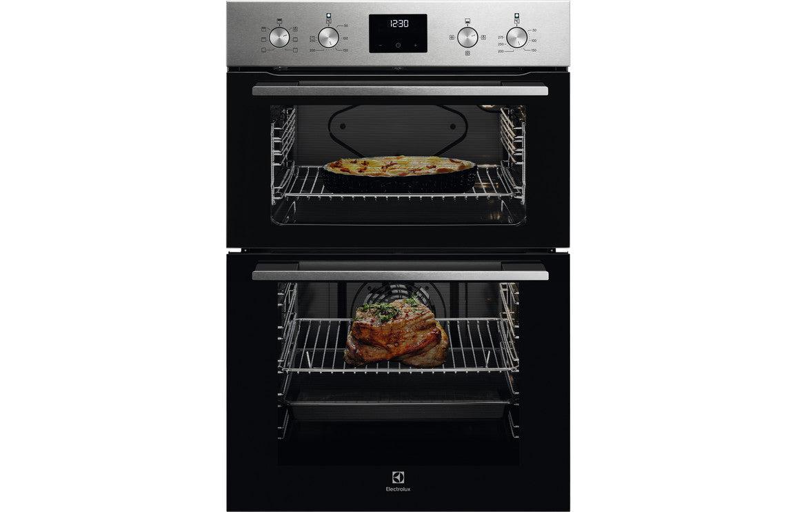 Electrolux KDFGE40TX Double Electric Oven - St/Steel