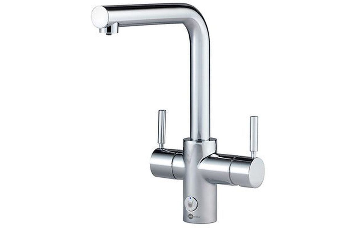 InSinkErator 4N1 L Shape Tap Only - Chrome, Brushed Steel, Velvet Black