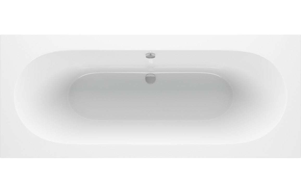 Miami Round Double Ended 1600x700 or 750 or 800x550mm 0TH Bath w/Legs