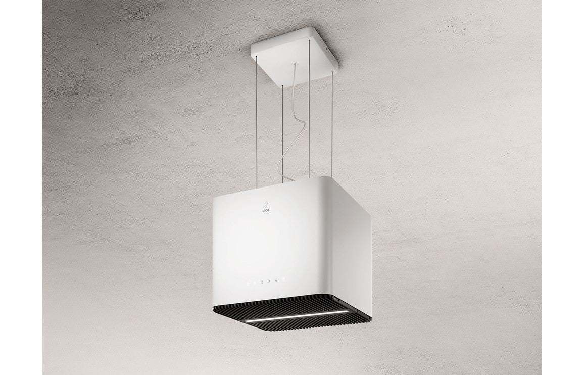 Elica Pix 42cm Suspended Hood - White, Denim, Concrete, Black