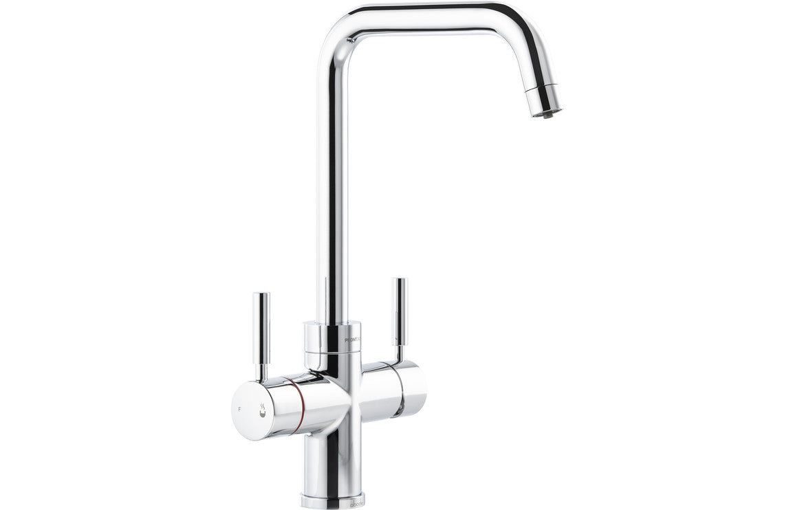 Abode Propure 4 IN 1 Quad Spout Monobloc Tap - Chrome, Brushed Brass, Brushed Nickel, Matt Black, Urban Copper