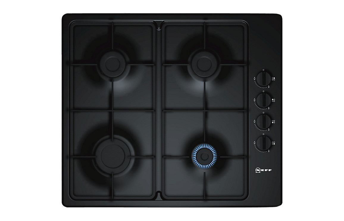 Neff N30 T26BR46N0 60cm Gas Hob - St/Steel or Neff N30 T26BR46S0 60cm Gas Hob - Black