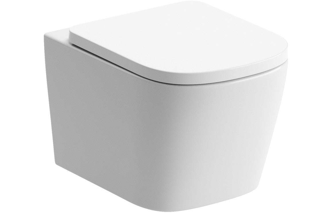Tilia Rimless Wall Hung WC & Soft Close Seat