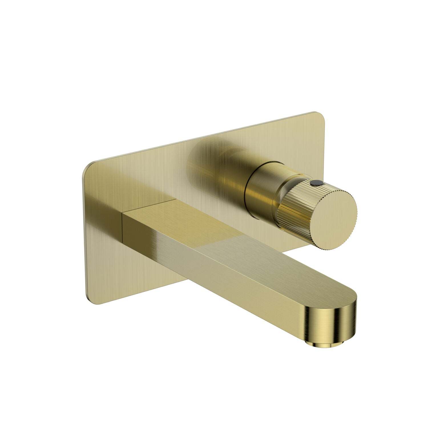 Wall Mounted Mixer Brushed Brass
