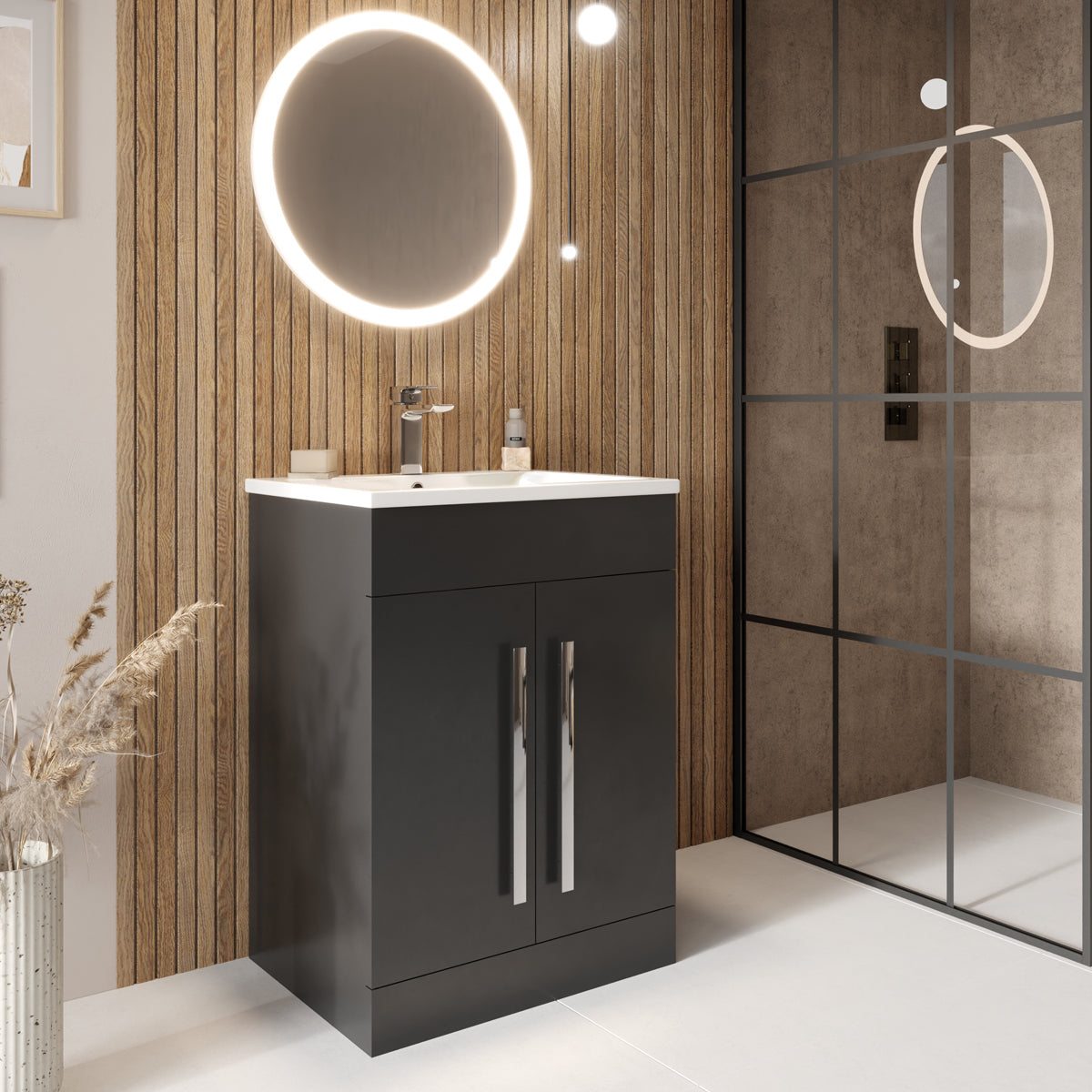 Lili 600 Door Vanity Unit