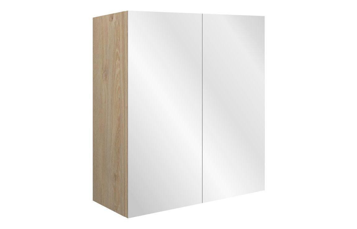 Abbey 600mm Mirrored Wall Unit - Matt Green Camo