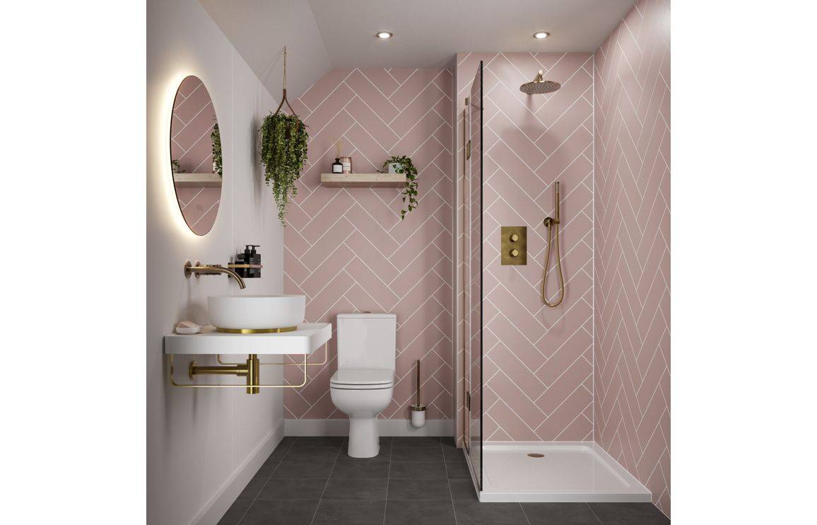 Abode Aruna 600mm Frameless Round LED Mirror