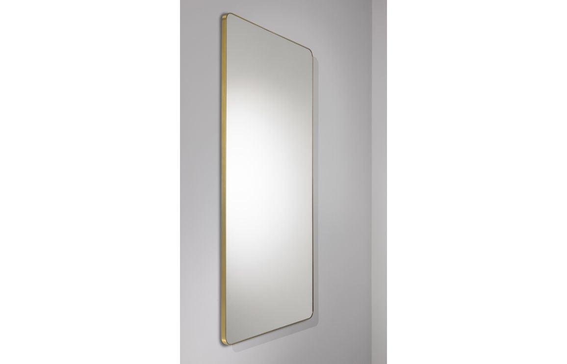 Abode Mayar 450x900mm Tablet Mirror - Brushed Brass
