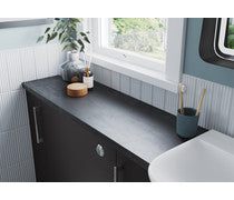 Alba 500mm Slim Basin Unit - Matt Graphite Grey