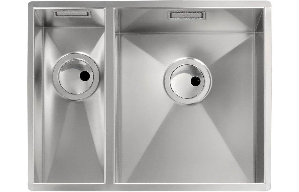 5B RHMB Undermount Sink - Brushed Steel