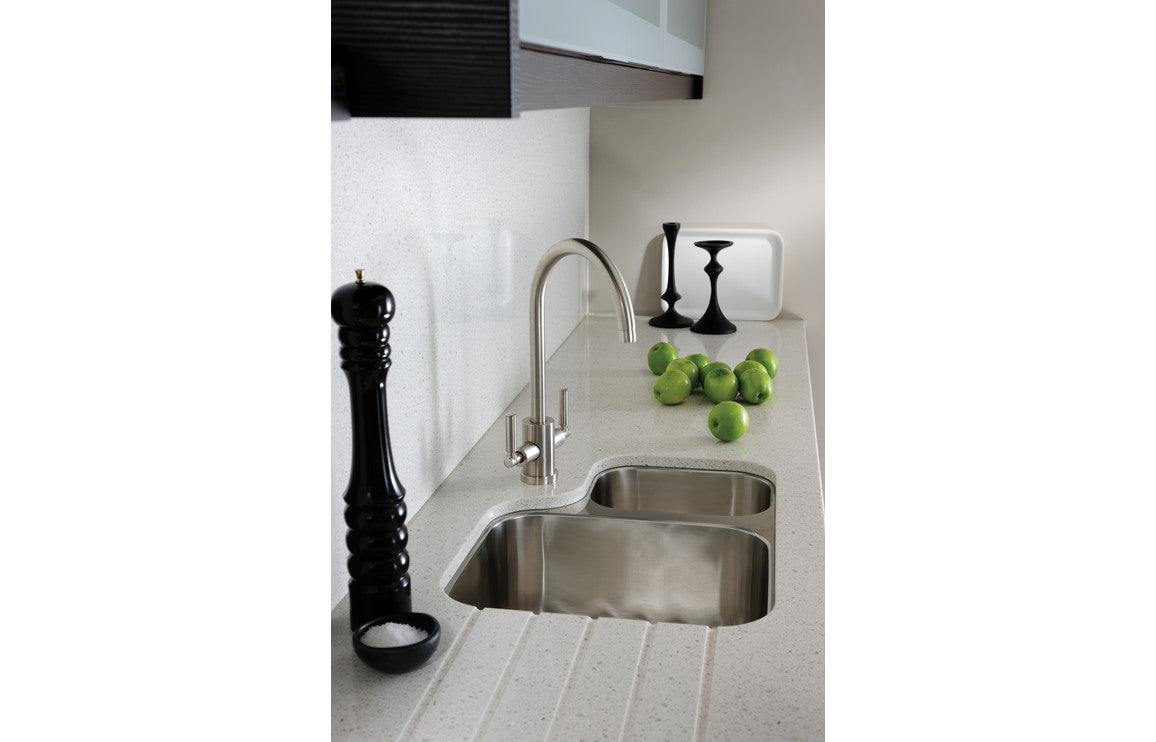 Abode Matrix R50 1.5B RHMB Undermount Sink - St/Steel