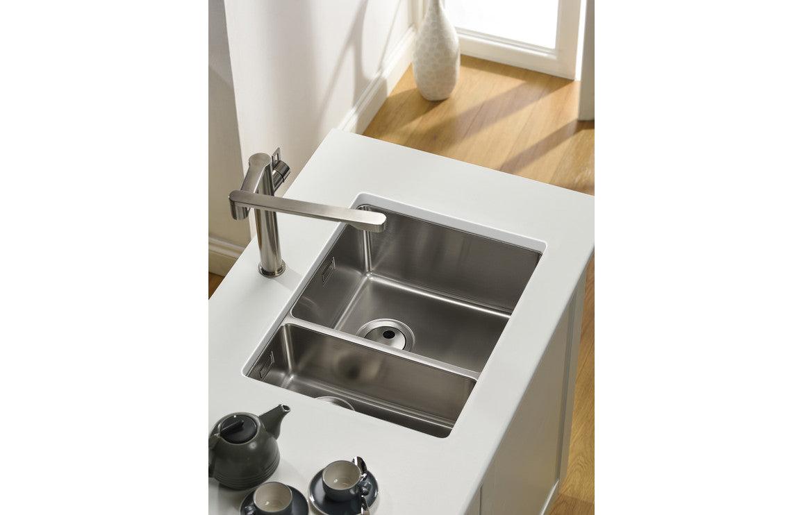 Abode Matrix R15 1.5B RHMB Undermount/Inset Sink - St/Steel