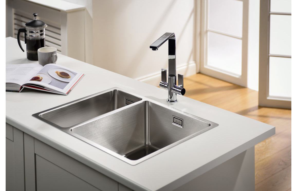 Abode Matrix R15 1.5B RHMB Undermount/Inset Sink - St/Steel