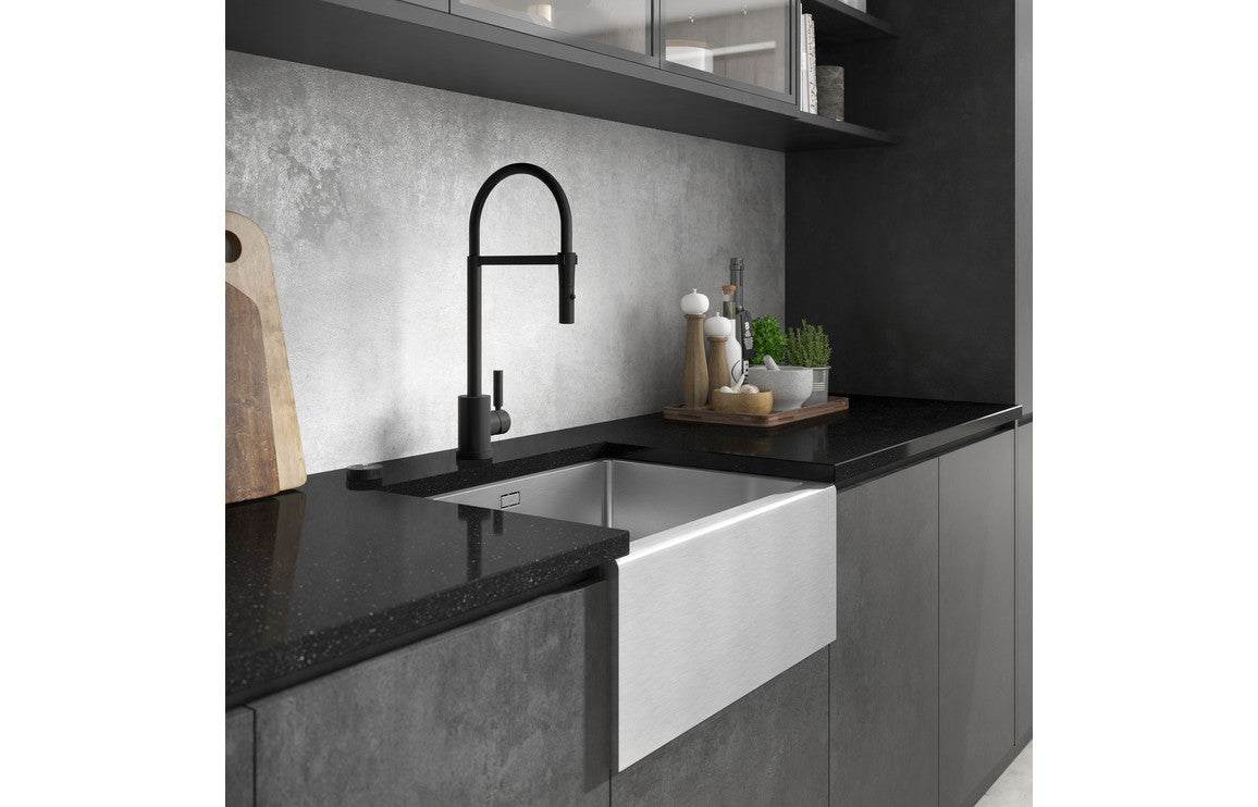 Abode Belfast 1B Undermount Sink - St/Steel