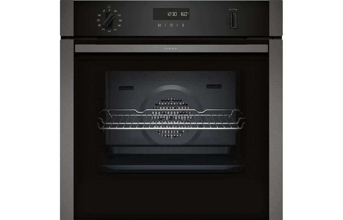Neff N50 B2ACH7AG7B Single Pyrolytic Oven - Graphite Grey