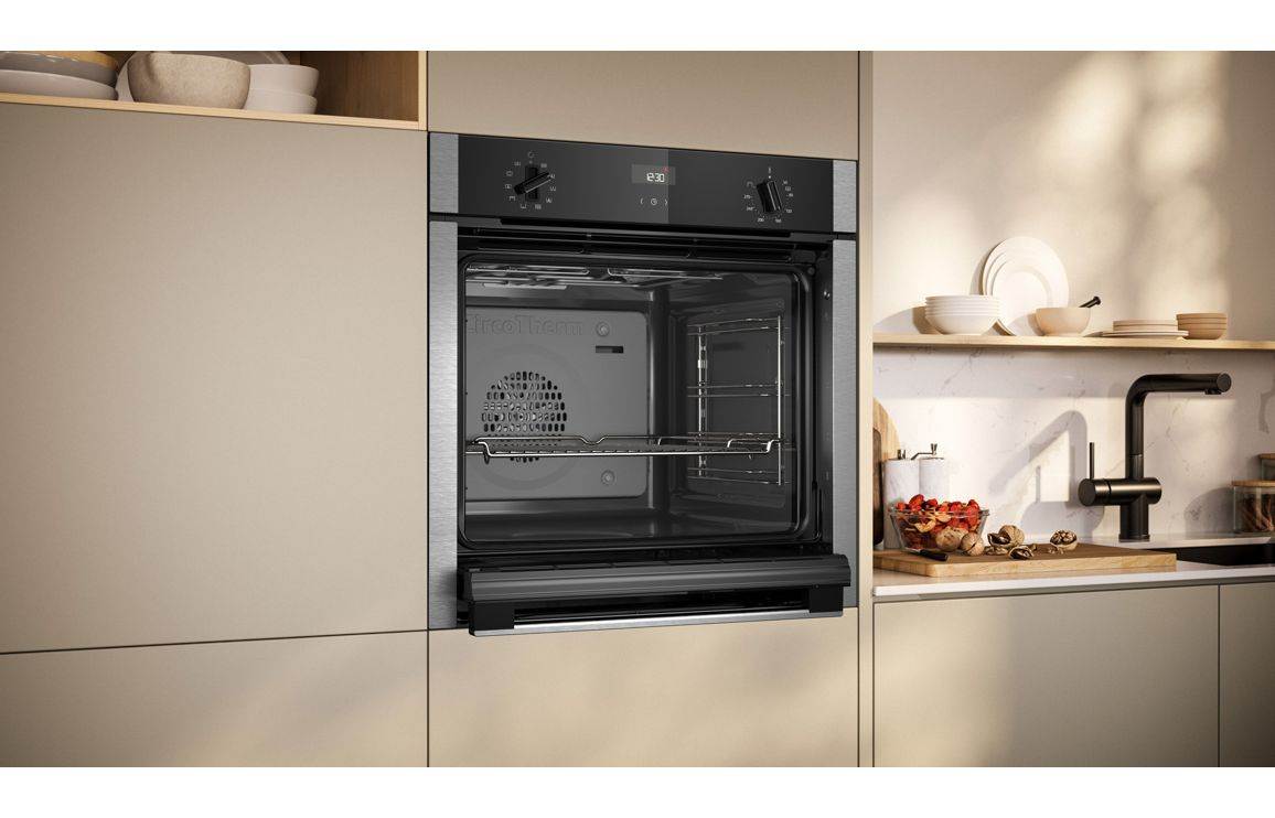 Neff N50 B3ACE4AN3B Single Slide&Hide® Electric Oven - St/Steel