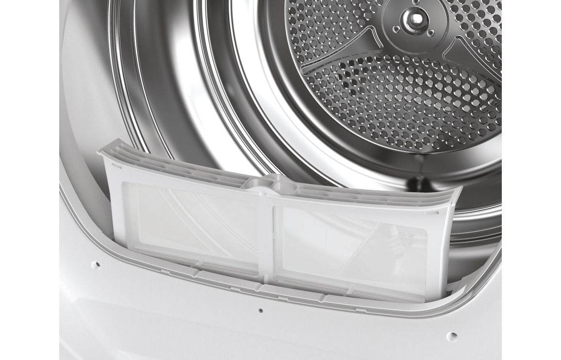 Hoover H500 BATD H7A1TCE-80 B/I 7kg Dryer - White w/Chrome Door
