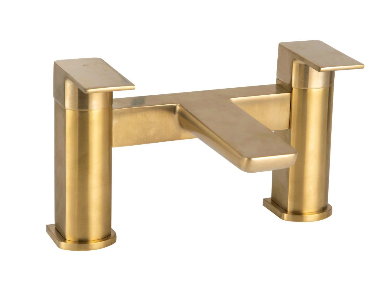 Muro Brushed Brass Bath Filler