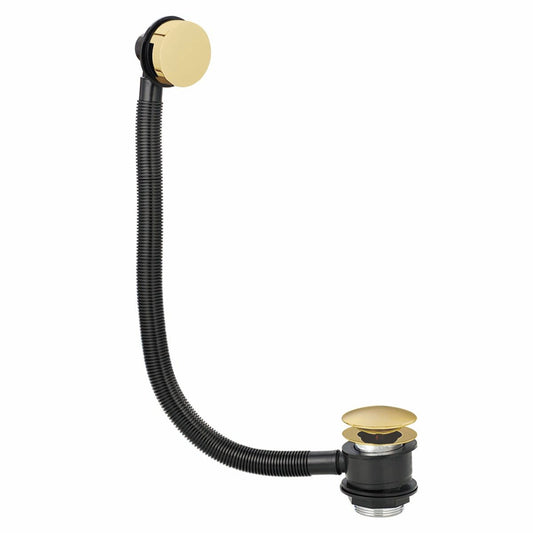 Brushed Brass Bath Waste