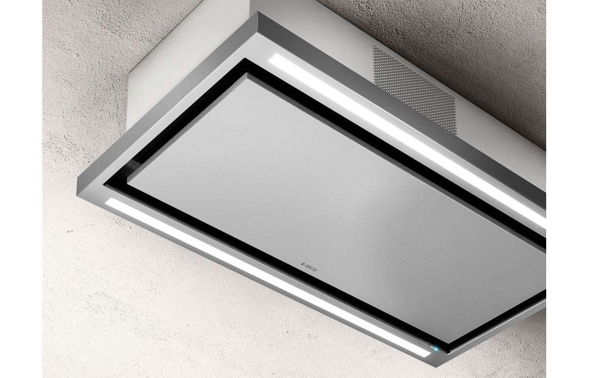 Elica Cloud Seven 90cm Ceiling Hood (Recirculating) - St/Steel