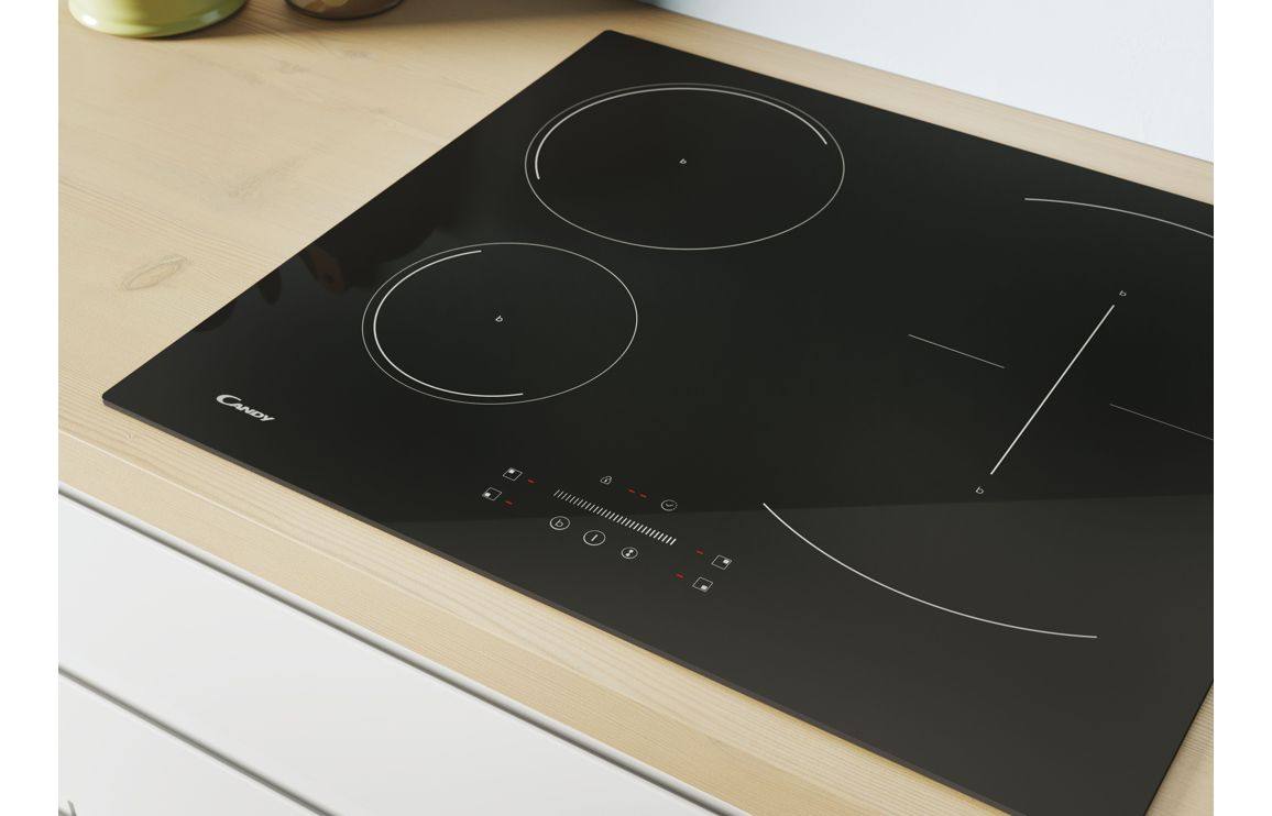 Candy CTP64SC/E1 60cm Induction Hob - Black Glass