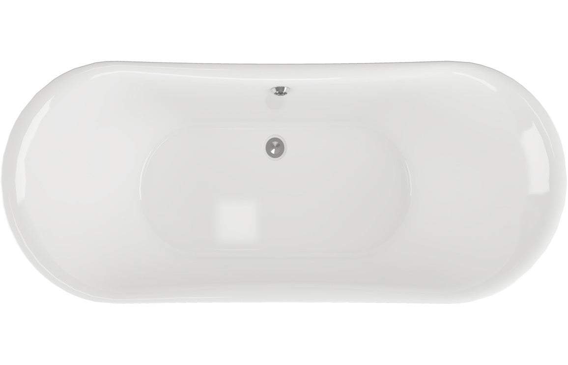 Fareham Freestanding 1760x710x775mm 0TH Bath w/Feet