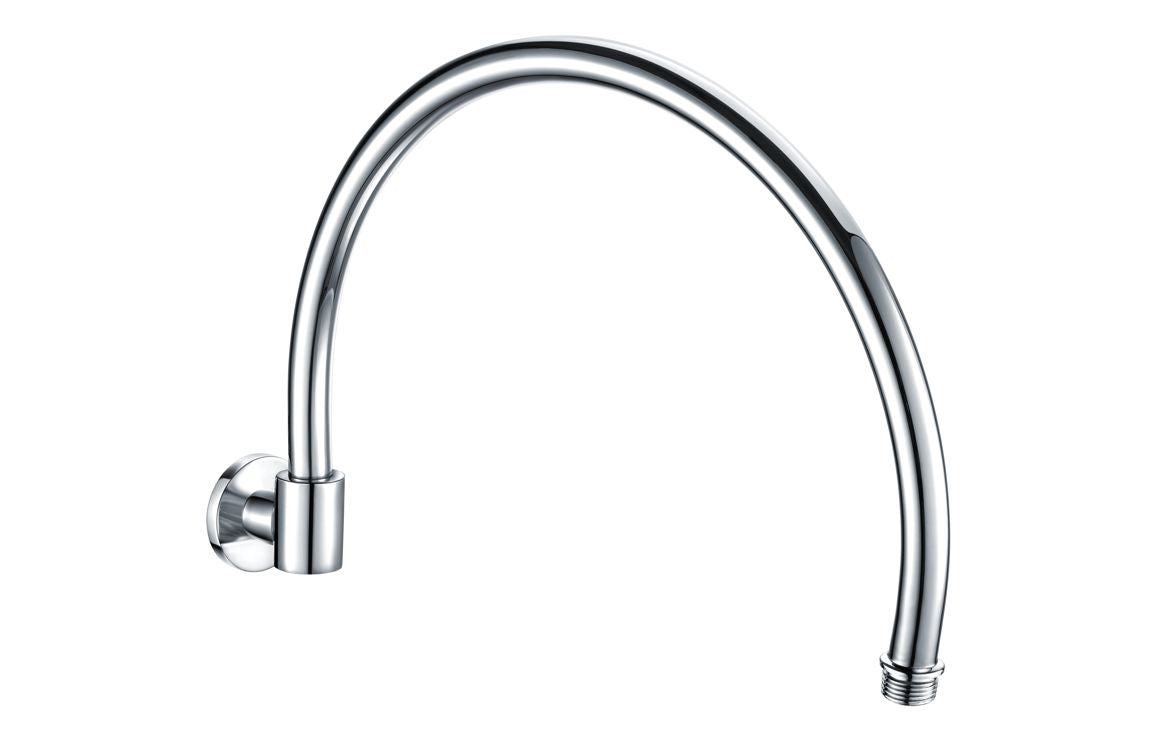 Berwick 365mm Traditional Round Shower Arm - Chrome