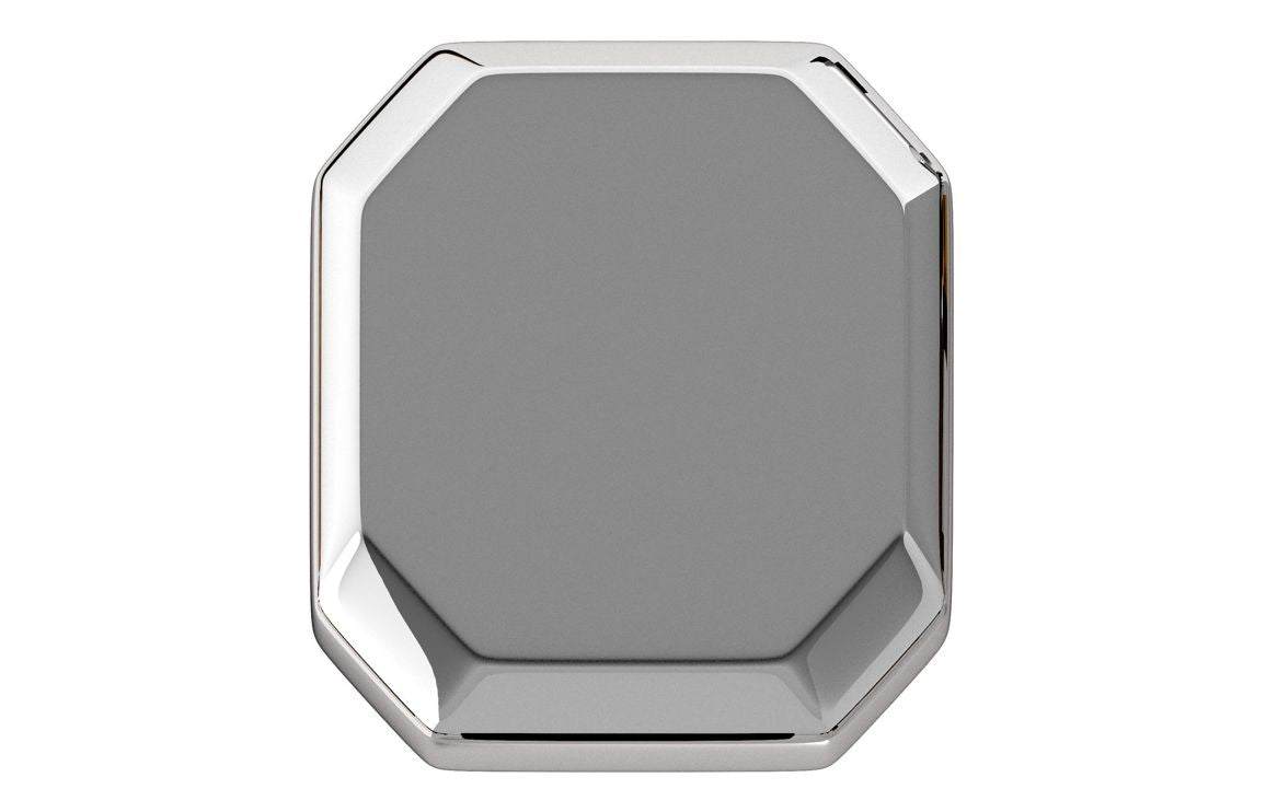 34mm Octagonal Knob - Chrome