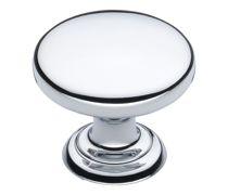 38mm Round Knob Handle - Chrome