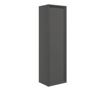 Push 345mm Wall Hung 1 Door Tall Unit - Matt Clay