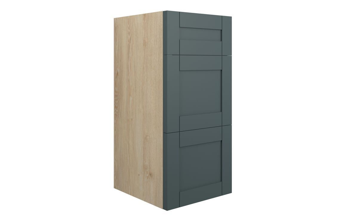 Abbey 300mm Standard 3 Drawer Unit - Matt Green Camo