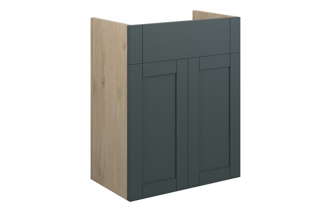 Abbey 500mm Standard Basin Unit - Matt Green Camo