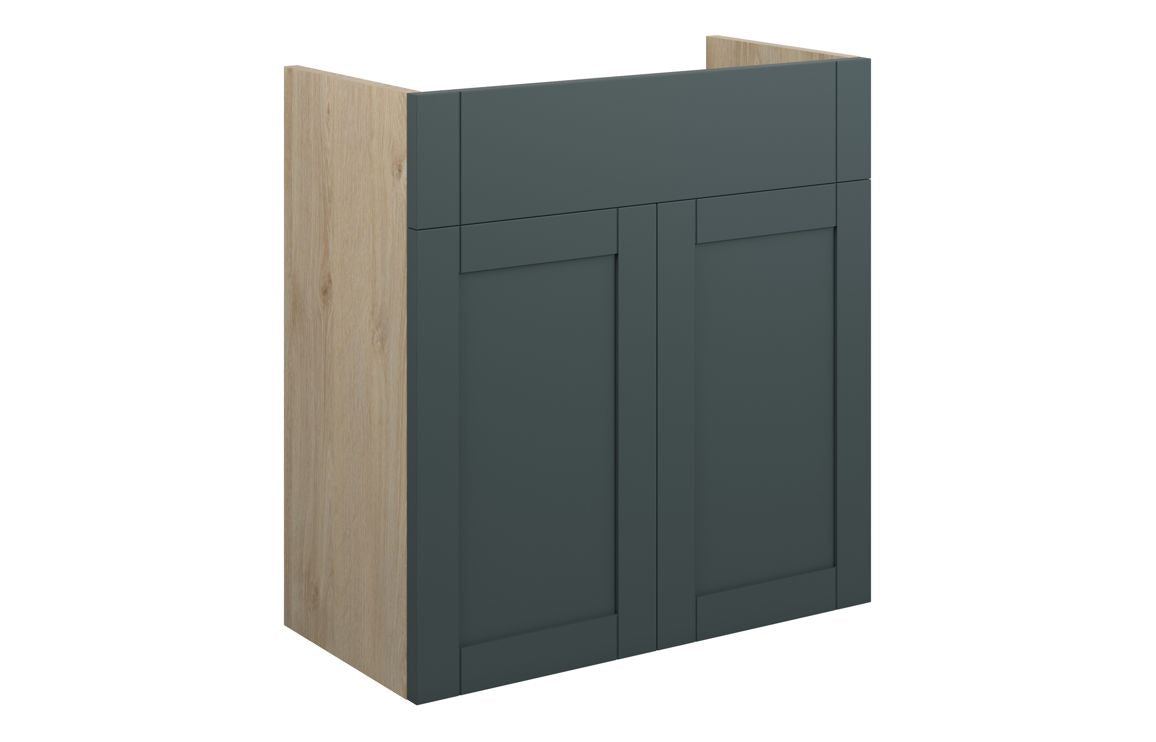 Abbey 600mm Standard Basin Unit - Matt Green Camo