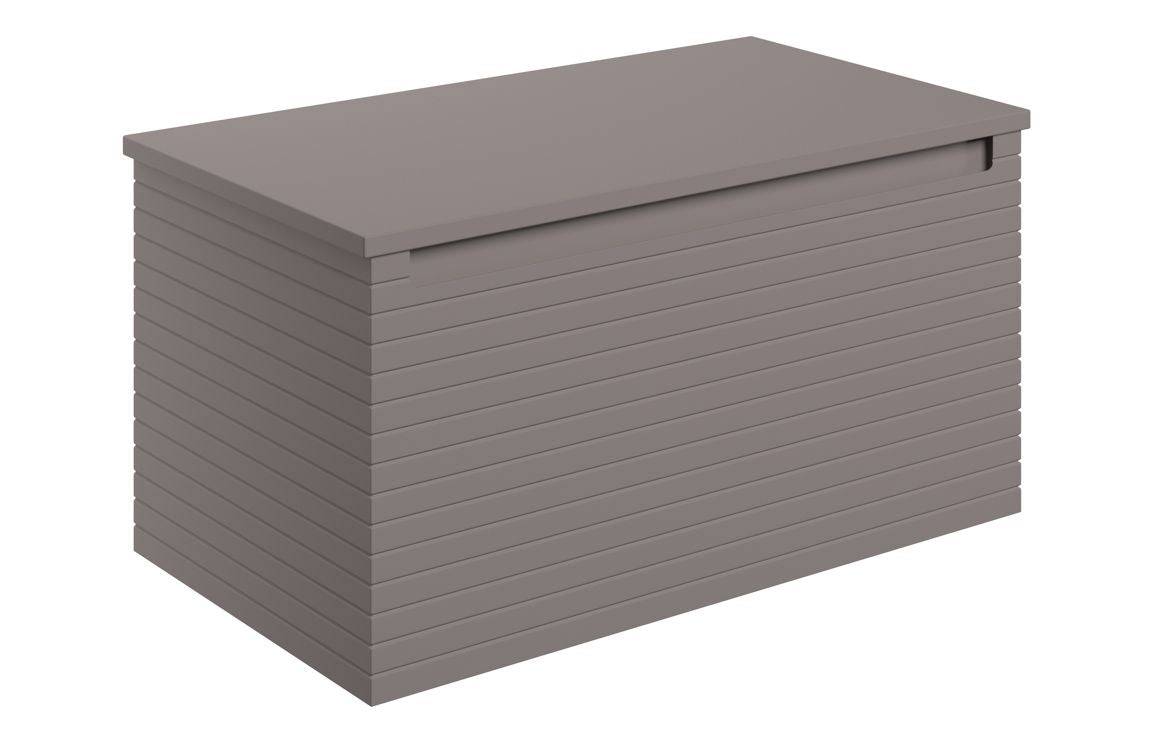 Align 810mm Wall Hung 1 Drawer Basin Unit & Worktop - Matt Taupe