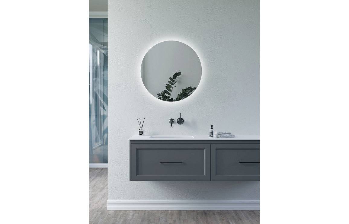 Savita 600mm Round Back-Lit LED Mirror