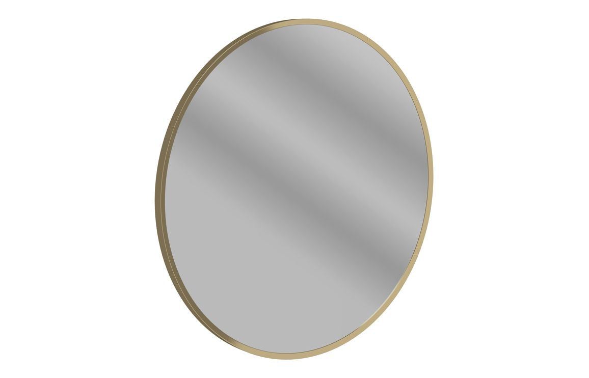 Kenji 600mm Round Mirror - Brushed Bronze