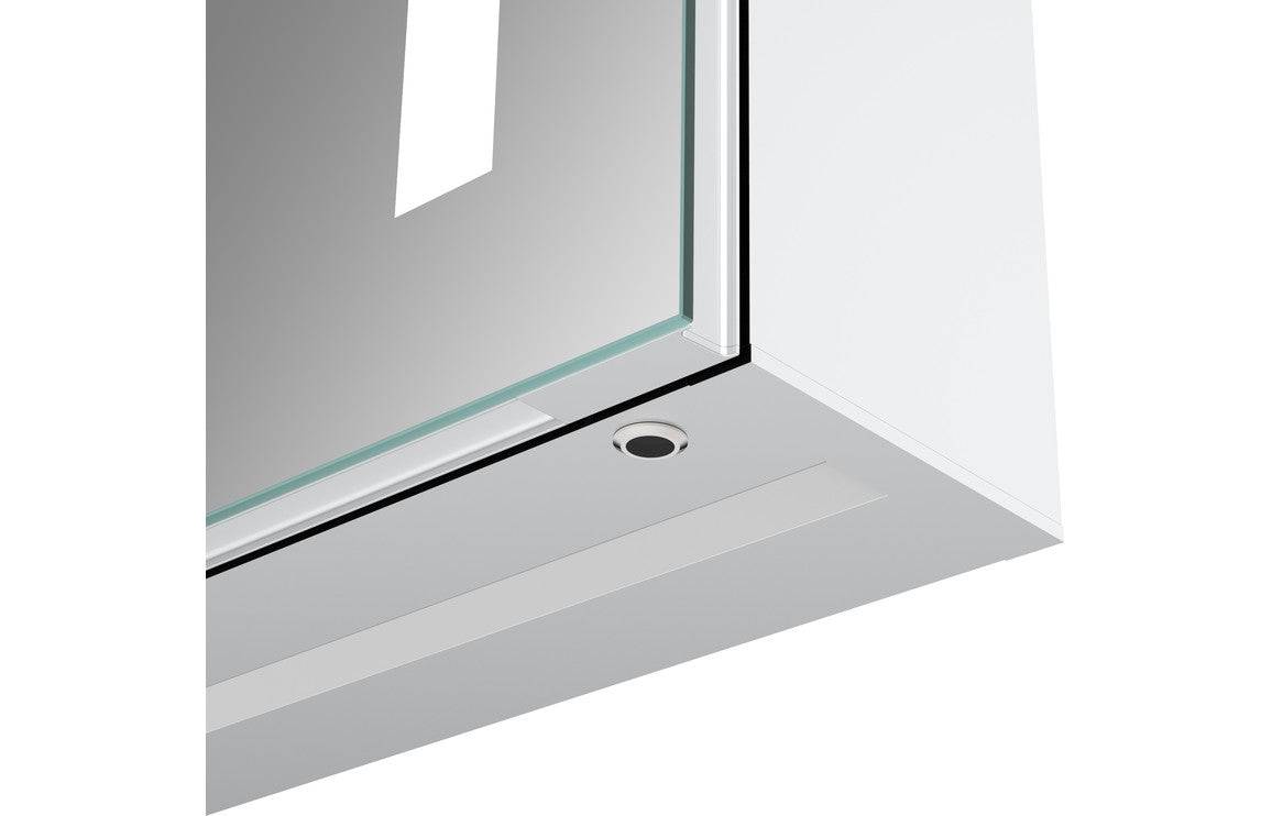 Sakura 600mm 2 Door Front-Lit LED Mirror Cabinet